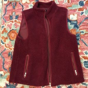 J. Crew Sherpa Vest